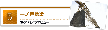 一ノ戸橋梁のパノラマビュー