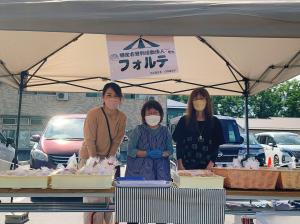 フォルテさんの出店の様子
