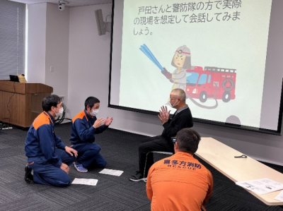 喜多方消防署手話出前講座写真4