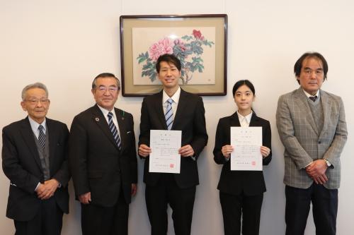地域おこし協力隊委嘱状交付
