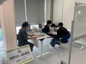 歯科検診の様子1