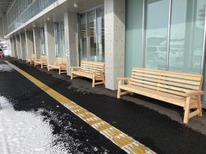 木製ベンチ３