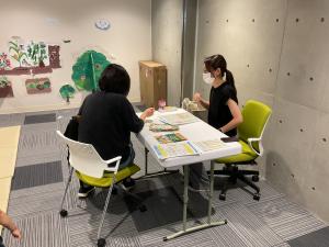 栄養相談の様子