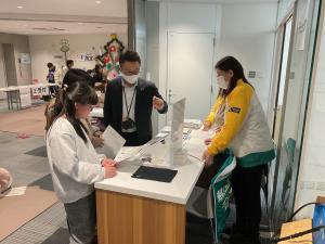 ベジチェックの様子
