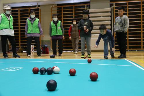 ボッチャ交流大会