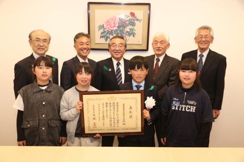 内閣総理大臣表彰を受賞