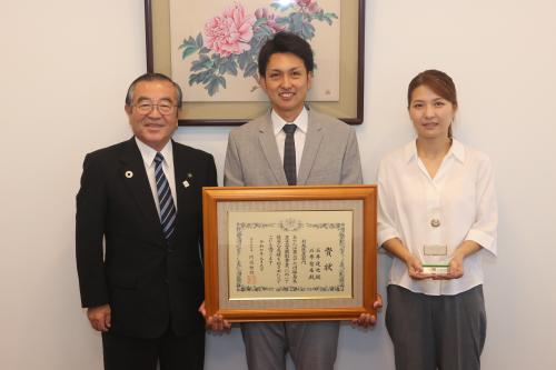 県農業賞受賞報告
