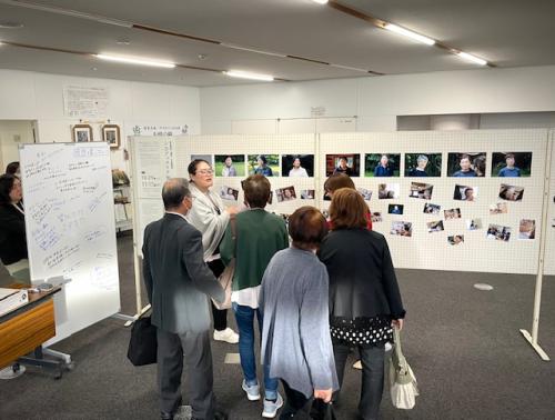 シニアのメイク写真展