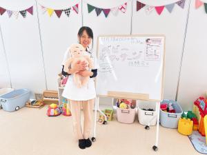 ベビーマッサージ体験会の様子