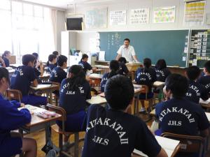 第二中学校の様子