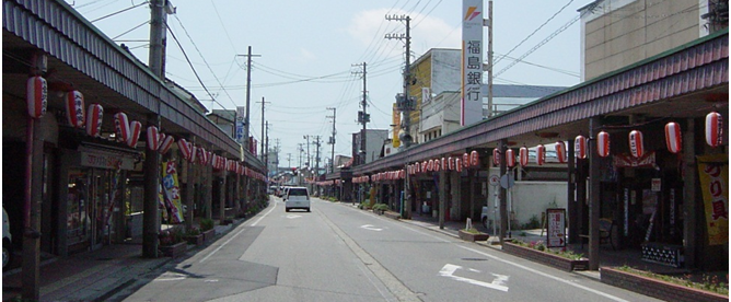 ふれあい通り施工前