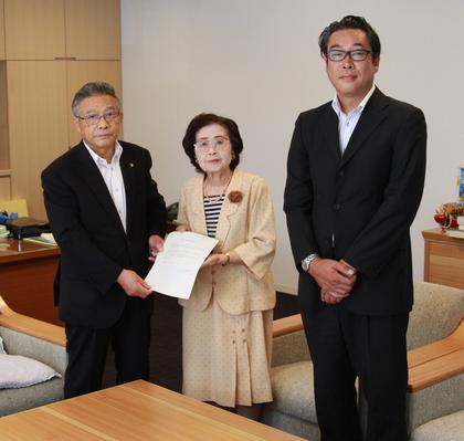 意見書提出の様子