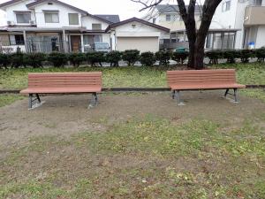 桜ガ丘公園エコリサイクルベンチ2