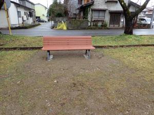 桜ガ丘公園エコリサイクルベンチ