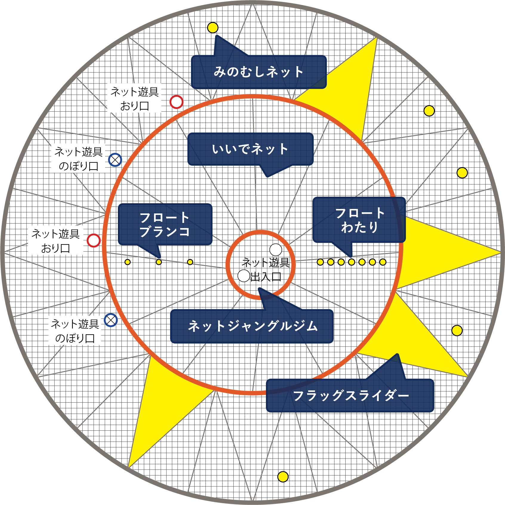 施設マップ図(3階)