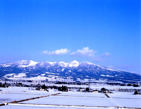 【冬景色】冬の喜多方