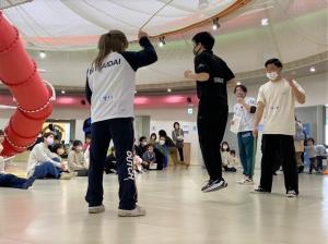 講師による模範演技