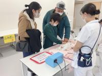 ふれあい看護体験の様子1