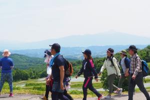 ウォーキング写真
