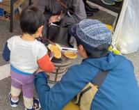 せんべい焼き体験