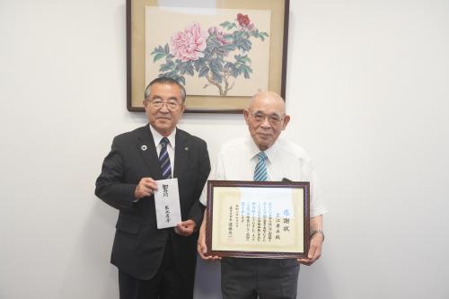 市長と生江さん
