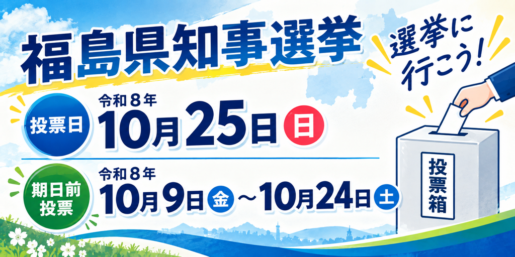 福島県知事選挙