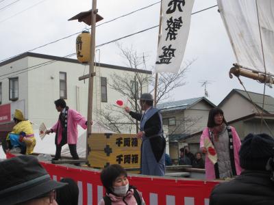 ｈｕｎｅ舟引き祭り