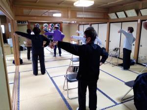 ゆったり体操　立位