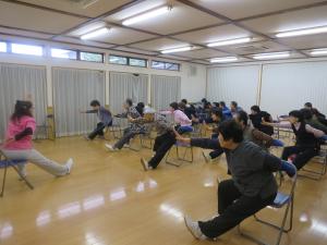 ゆったり体操　座位